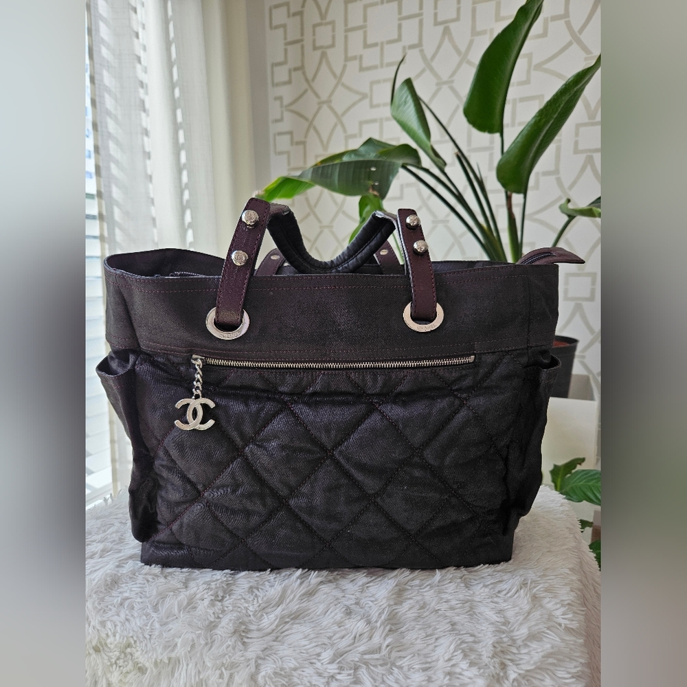 Chanel Paris-Biarritz Canvas Tote